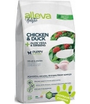 Alleva HOLISTIC dog puppy junior maxi chicken  duck 12 kg
