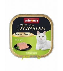 Animonda Mildes menu cat čistá morka 100g pre kastrované mačky
