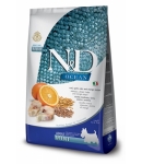 Dog adult mini, codfish, spelt, oats & orange