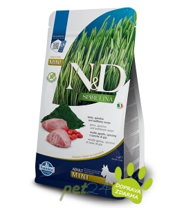 Dog adult mini, lamb & spirulina