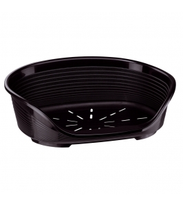 plastový pelech pre psov siesta Deluxe BLACK 8/78  -