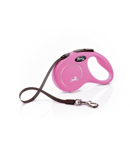 Flexi Classic New páska S 5m/15kg ružové