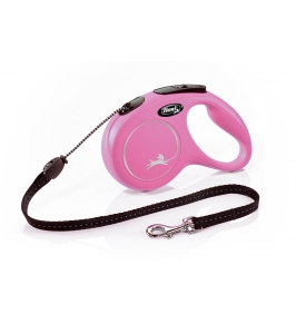 Flexi Classic New lanko M 5m/20kg ružové