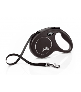 Flexi Classic páska M 5m/25kg čierne