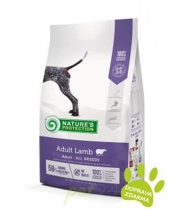 Natures Protection dog adult all breed lamb