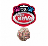 bavlnená lopta 5cm hračka pre psa