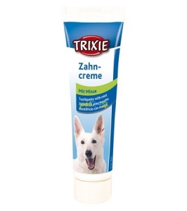 Zubná pasta s mätou pre psov