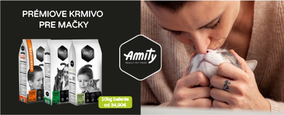 amity prémiové krmivo pre mačky