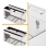 akvárium set DUBAI 80 WHITE LED
