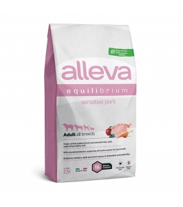 ALLEVA Equilibirium Dog sensitive pork adult all breeds 2kg