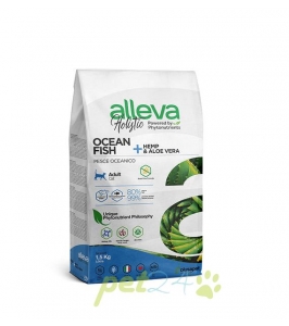 Alleva HOLISTIC cat adult ocean fish, hemp, aloe vera 1,5 kg