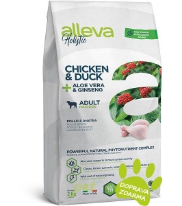 Alleva HOLISTIC dog adult maxi chicken duck