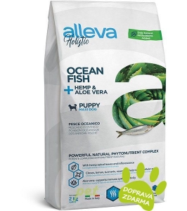 Alleva HOLISTIC dog puppy  junior maxi fish 12 kg