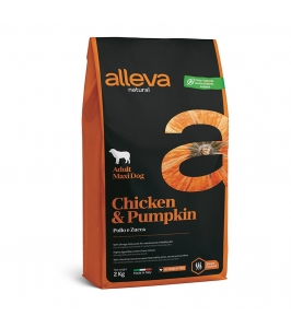 ALLEVA NATURAL dog Chicken & pumpkin adult maxi 2 kg