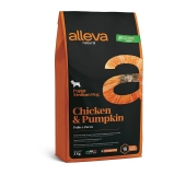 ALLEVA NATURAL dog Chicken & pumpkin puppy medium 2 kg