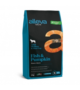 ALLEVA NATURAL dog Fish & pumpkin adult medium/maxi 2 kg