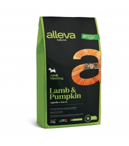ALLEVA NATURAL dog Lamb & pumpkin adult mini 2 kg