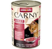 Animonda Carny Adult hovädzie a srdcia 400g