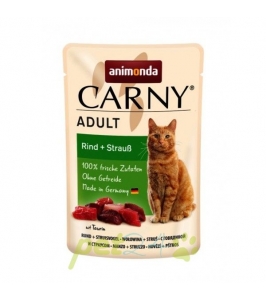 Animonda Carny Adult hovädzie pštros 85 g