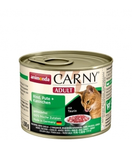 Animonda Carny Adult Morka, králik 200 g