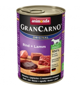 Gran Carno Adult hovädzie & jahňacie 400 g