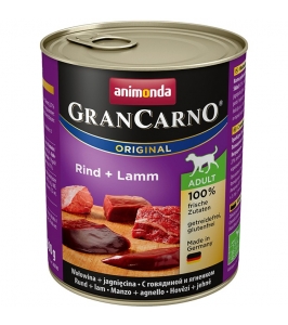 Gran Carno Adult hovädzie & jahňacie 800 g