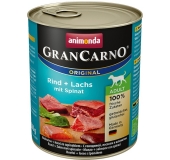 Gran Carno Adult losos & špenát 800g