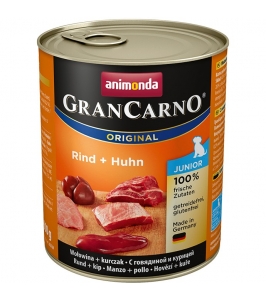 Gran Carno junior hovädzie & kura 800 g