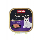 Animonda paštéta Vom Feinsten cat adult kura, morské plody 100g