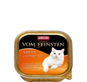 Animonda paštéta Vom Feinsten cat adult s hydinou a teľacím 100g