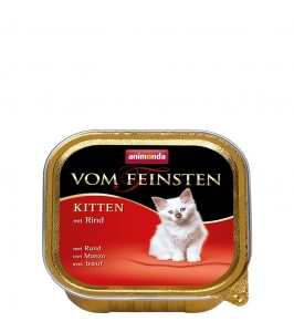 Animonda paštéta Vom Feinsten kitten s hovädzím 100g