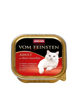 Animonda Vom Feinsten paštéta cat adult s hovädzím a zemiakmi 100g