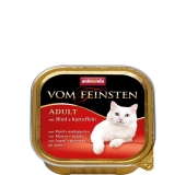 Animonda Vom Feinsten paštéta cat adult s hovädzím a zemiakmi 100g