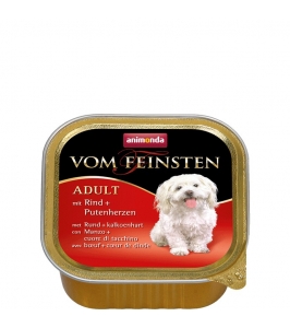 Paštéta Vom Feisten adult hovädzie s morčacími srdiečkami 150g