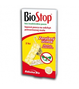 BioStop lep na potravinové mole 2ks/bal