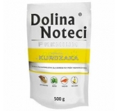 Mokré krmivo pre psov Dolina Noteci Premium, bohaté bohaté na na kuracie mäso,