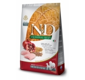 Dog adult medium & maxi, chicken, spelt, oats & pomegranate 12 kg