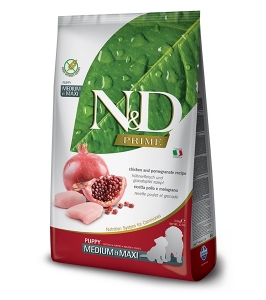 Dog puppy medium & maxi, chicken & pomegranate