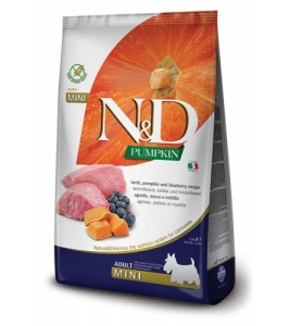 Dog adult mini lamb & blueberry