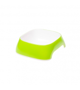 GLAM ACID GREEN plastová miska pre mačky