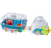 klietka pre škrečka COMBI 2 - 79,5 x 29,5 x 26,3 cm