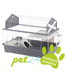 Klietka pre zajaca Barn 100 grey