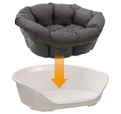 pelech pre psov a mačky SOFA 2 grey