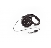 Flexi Classic New lanko XS 3m/do 8 kg čierna