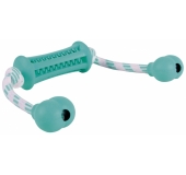 Hračka pre psa - Denta Curler s lanom mätový