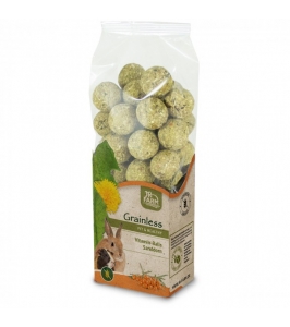 Grainless vitamínové rakytníkové guličky pre hlodavce 150g