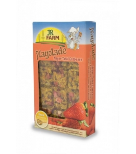 Jahodová tablička pre hlodavce 125g