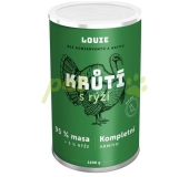 LOUIE morčacie s ryžou pre psov