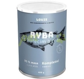 LOUIE rybie s kuracím a ryžou pre psov