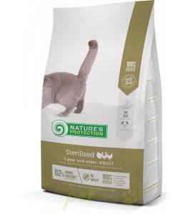 Natures Protection Cat adult sterilised poultry 2kg